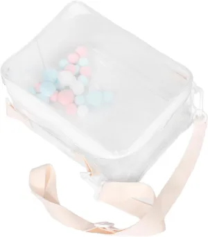 Bag for Dolls Large Capacity Doll Storage Bag PVC prolific tangible bromine Material Crossbody/Shoulder 