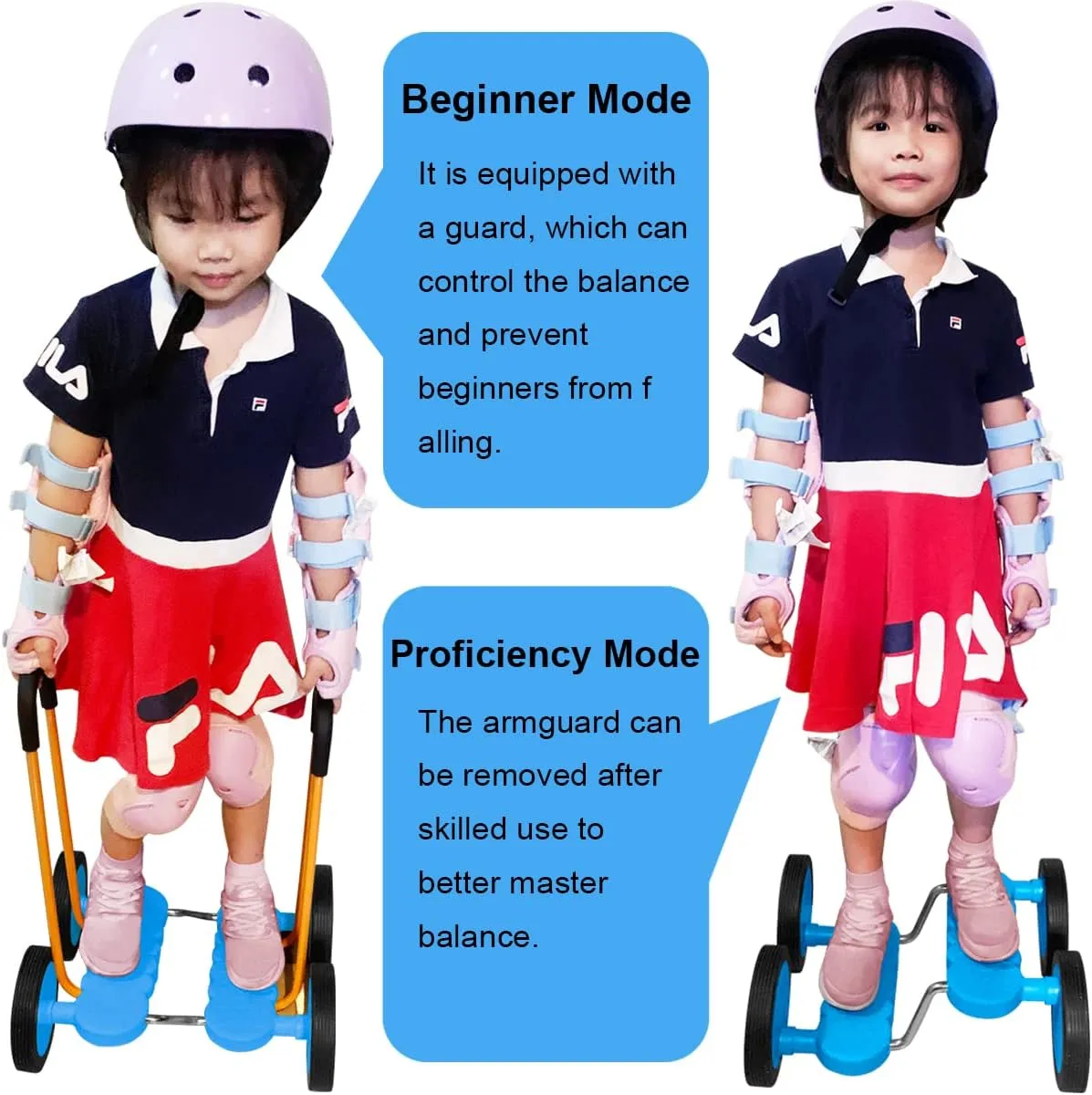 Balance Pedal Bike - Hoverbard Training Vehicle, Boost Self Confidence Balancing Exercise Scooter, Non-Slip Sensory Training Equipment, needy chemically summit pitch mob instead Exercise Toys for Children Aged 3-12(Blue) Kids 