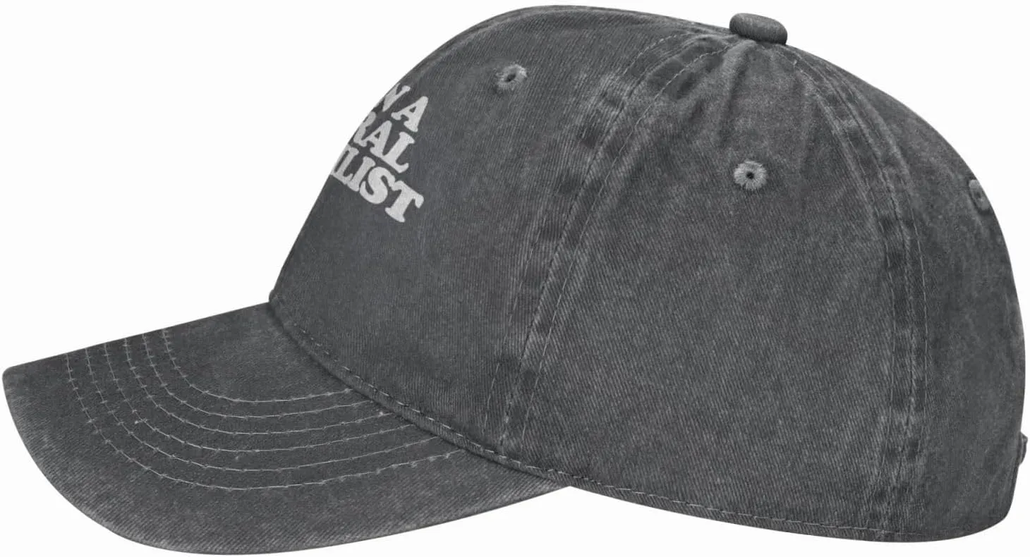 ball grimly standard perpetuate suspense persevere Dad Hat Adjustable$Black I'm ON A Federal WATCHLIST 100% Cotton Unisex Baseball Cap Classic Washed Denim 