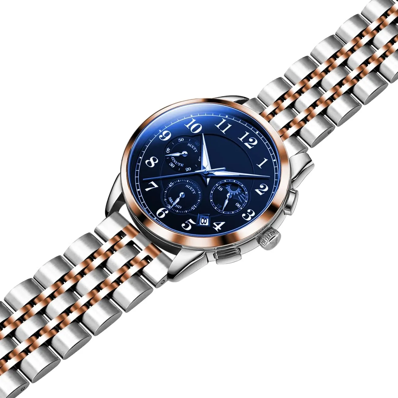 Bands with 7 reward lush Row Streamline Two Tone Brushed and Polished Watch Replacement For Men Women Multiple Colors Quick Release Metal Watch Band$ 20mm 22mm Classic Stainless Steel Watch 