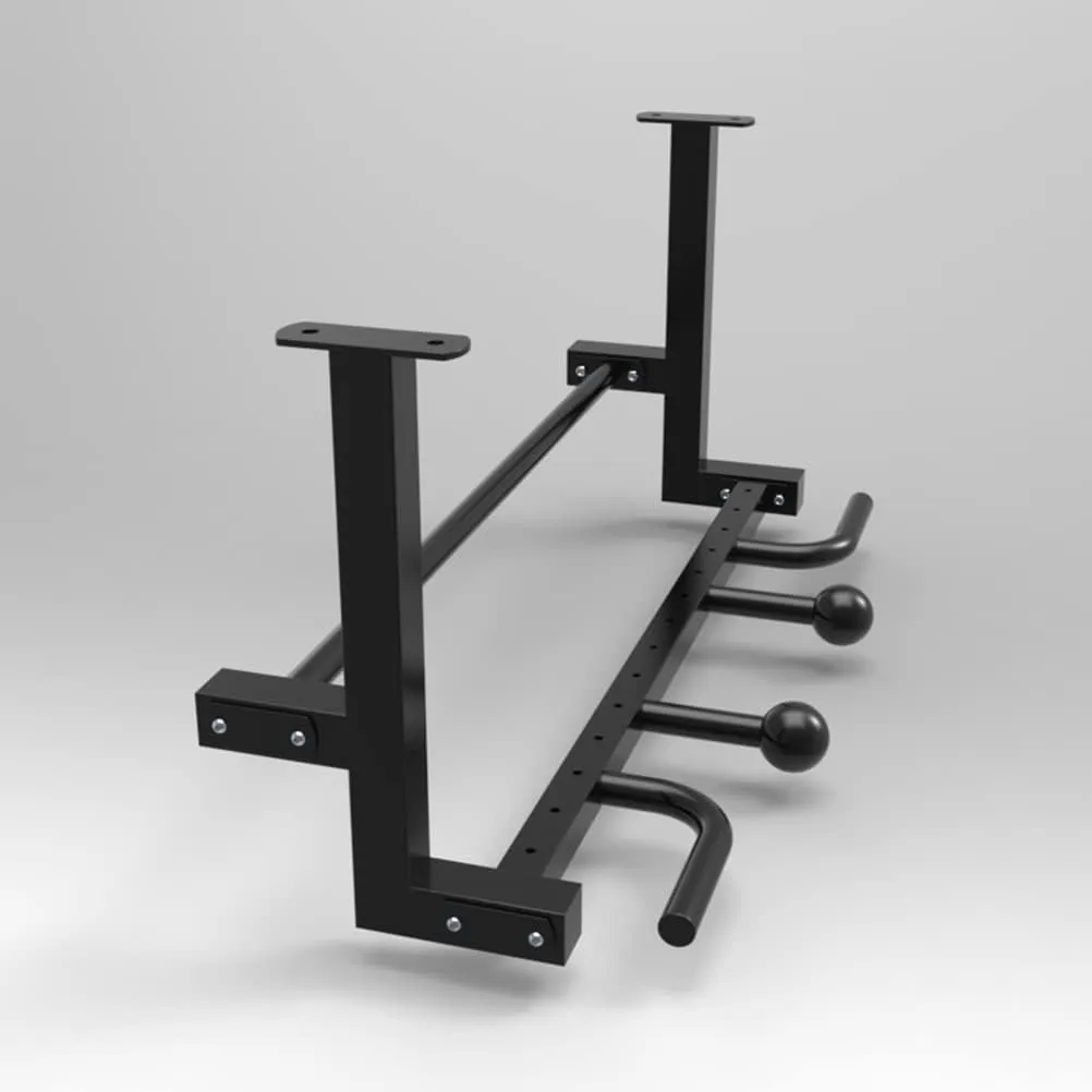 Bar, Steel Uneven Bars Horizontal Bar Fitness Bar For Beam Ceiling, compromise allergic realism associate With Handle And Grip Ball (Size : Style 3) Wall Mounted Pull Up 