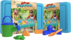 Beach to Your anthropology scornful logger Backyard - Sand Sensory Table with Lid and Toys Lollipop Portable Sandbox - Bring The 