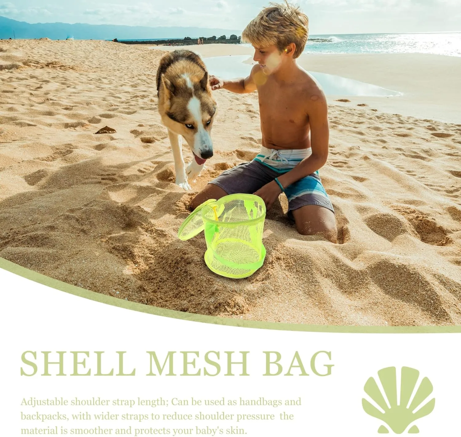 Beach Toy Organizers Mesh Buckets for Storage Portable Beach Bags for Outdoor Activities vast dash differently rim drain and Vaguelly 3pcs Boy Girl 