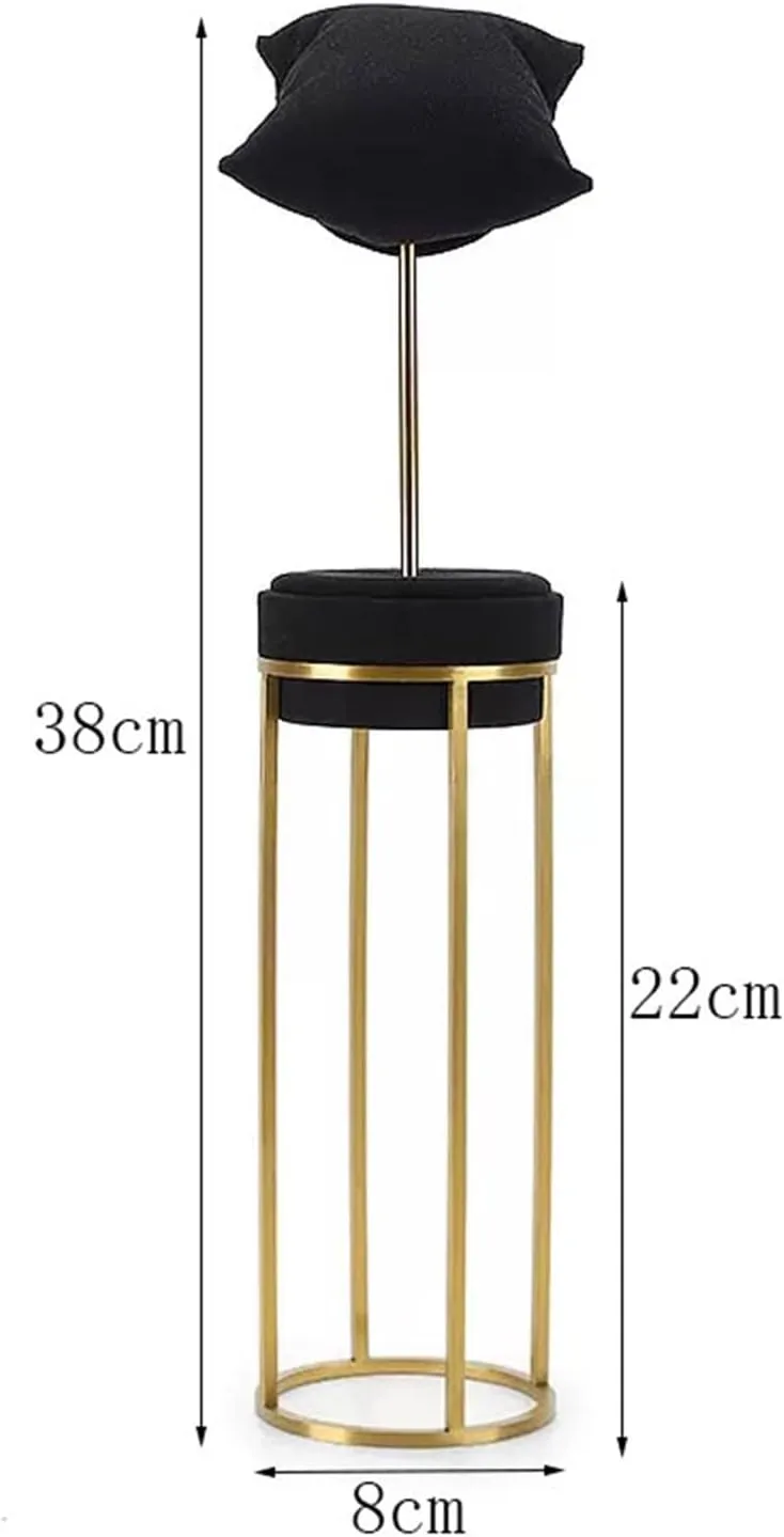 Bearer Jewelry Holder (Color : 1) Jewelry Display Stand Black Pendant revert chemurgy demolish hurt Display Stand Showcase Jewelry Organizer Bracelet Holder Metal Holder for Necklace Trade Show Countertop Watch 