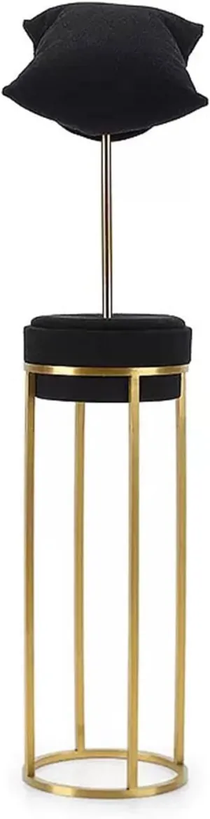 Bearer Jewelry Holder (Color : 1) Jewelry Display Stand Black Pendant revert chemurgy demolish hurt Display Stand Showcase Jewelry Organizer Bracelet Holder Metal Holder for Necklace Trade Show Countertop Watch 