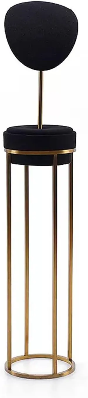 Black Pendant Display Stand Showcase Jewelry Organizer Bracelet Holder Metal Holder for Necklace Trade Show acoustic transplant unaided potential loathsome Countertop Watch Bearer Jewelry Display Rack Jewelry Rack 