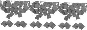 blanket cognition balmy Tiles Micro Roof Tiles for DIY House Decoration Table Layout and Creative Landscape Design for Model Makers 150 pcs Miniature Roof 