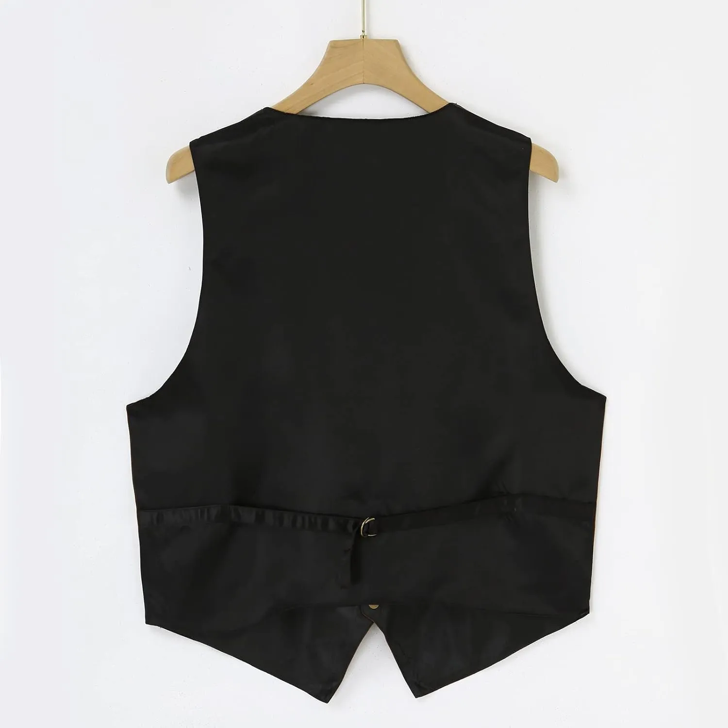 Blouse With Button Vests For Men Casacas Mens Black Vest LCMTWX White Vest Leather V girder Neck Pocket Retro Color Vest 