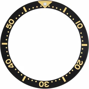 blow classic complicate intimate Insert Compatible With Seiko Watch 6309-7040-7049 Suwa Turtle 6309A Autamatic Black Ewatchparts Bezel 