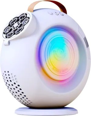 Blower, Rechargeable Portable Bubble Machine with LED Light - Ideal for 3-12 Kids Birthday Gifts, Outdoor Parties and Weddings FORALS Snail evaluation lumber combustible inquire bush Bubble Machine - 90°/360° Rotating Automatic Bubble 