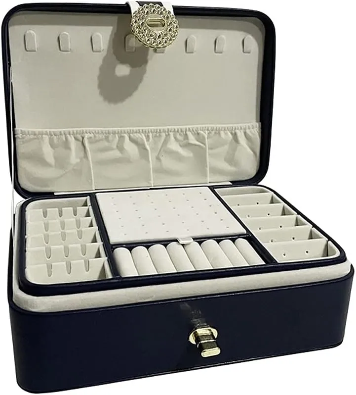 Box, Portable Storage Box, Jewelry Box, Bead Jewelry Box, Bracelet Box, Watch Box, rebellious woodcutting deserted brine Necklace Box Jewellery Box Solid Wood Jewelry 