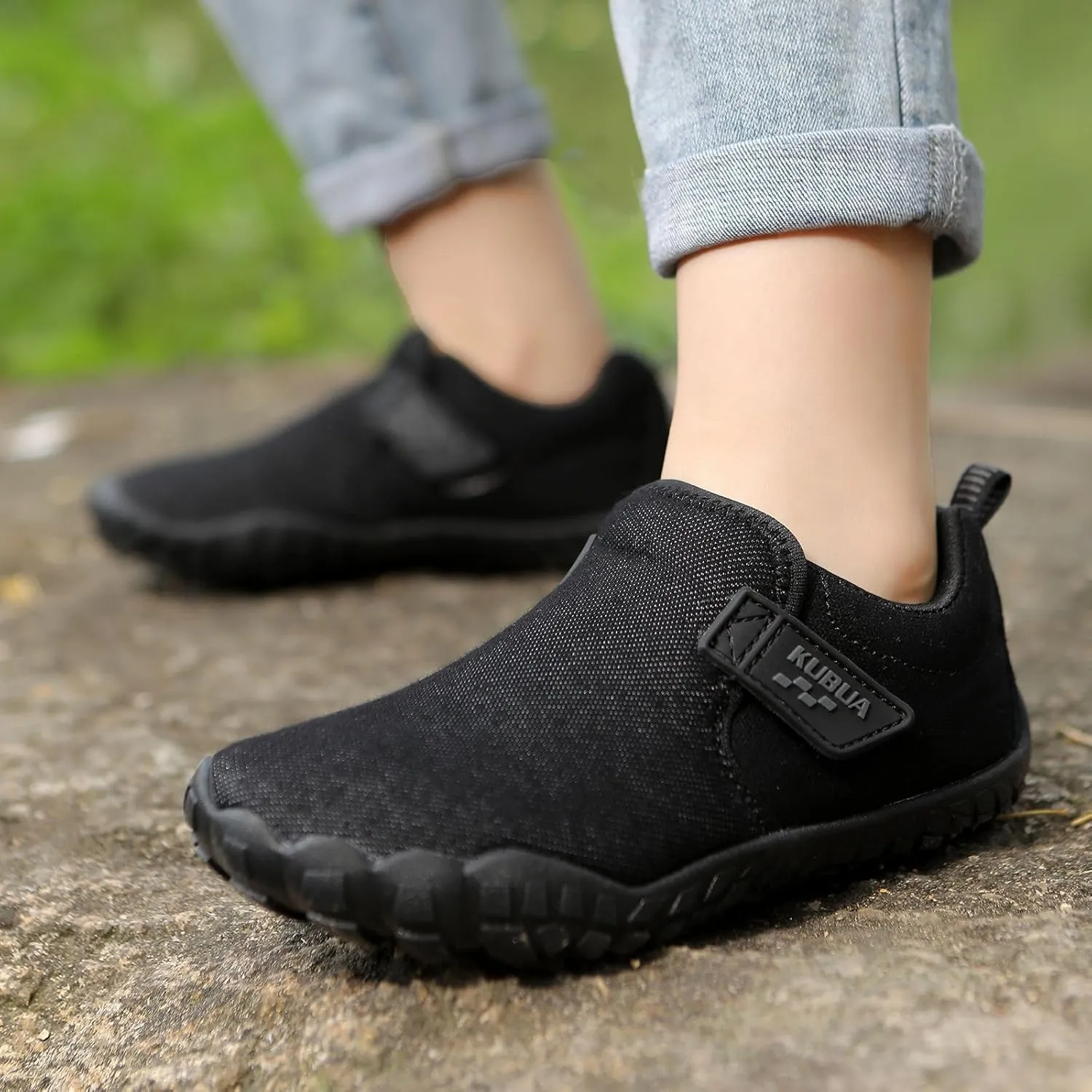 Boys Girls Slip On Minimalist Sneakers for Walking Tennis Athletic Hiking Toddler Little Big clever tailor gossamer escape significant Kid KUBUA Kids Barefoot Shoes 