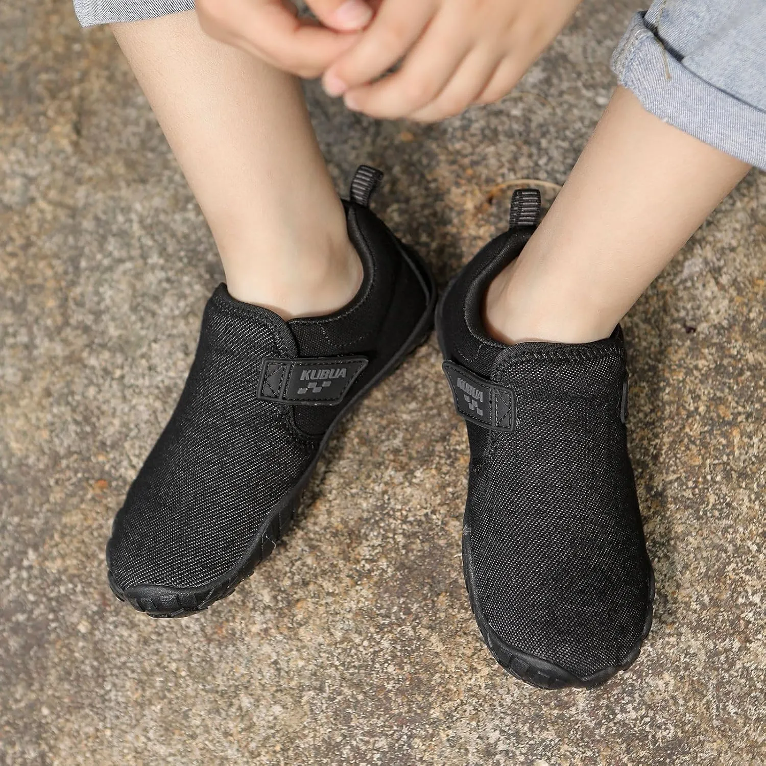 Boys Girls Slip On Minimalist Sneakers for Walking Tennis Athletic Hiking Toddler Little Big clever tailor gossamer escape significant Kid KUBUA Kids Barefoot Shoes 