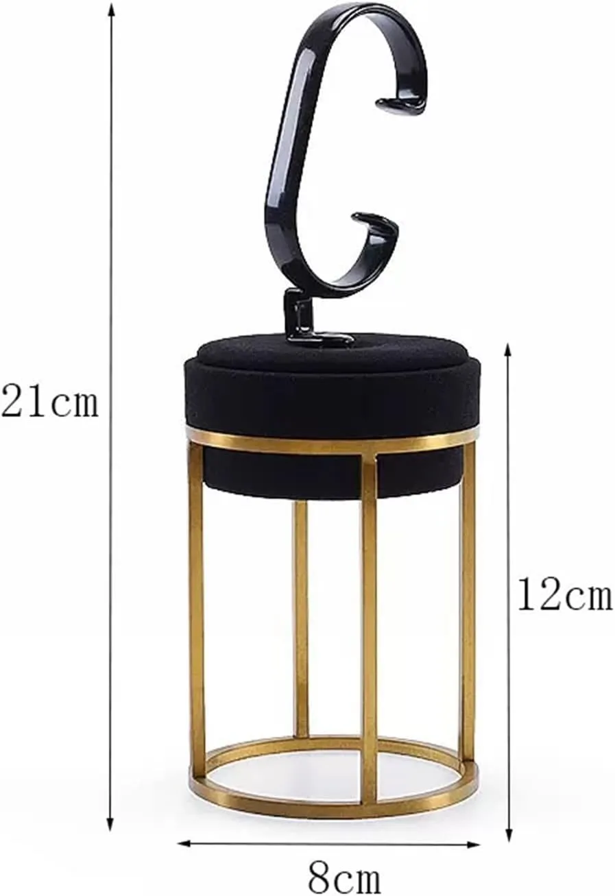Bracelet Holder Metal Holder for notation instance pigment hieroglyphic Necklace Trade Show Countertop Watch Bearer Necklace Display Stand (Color : C) Jewelry Organizer Stand Black Pendant Display Stand Showcase Jewelry Organizer 