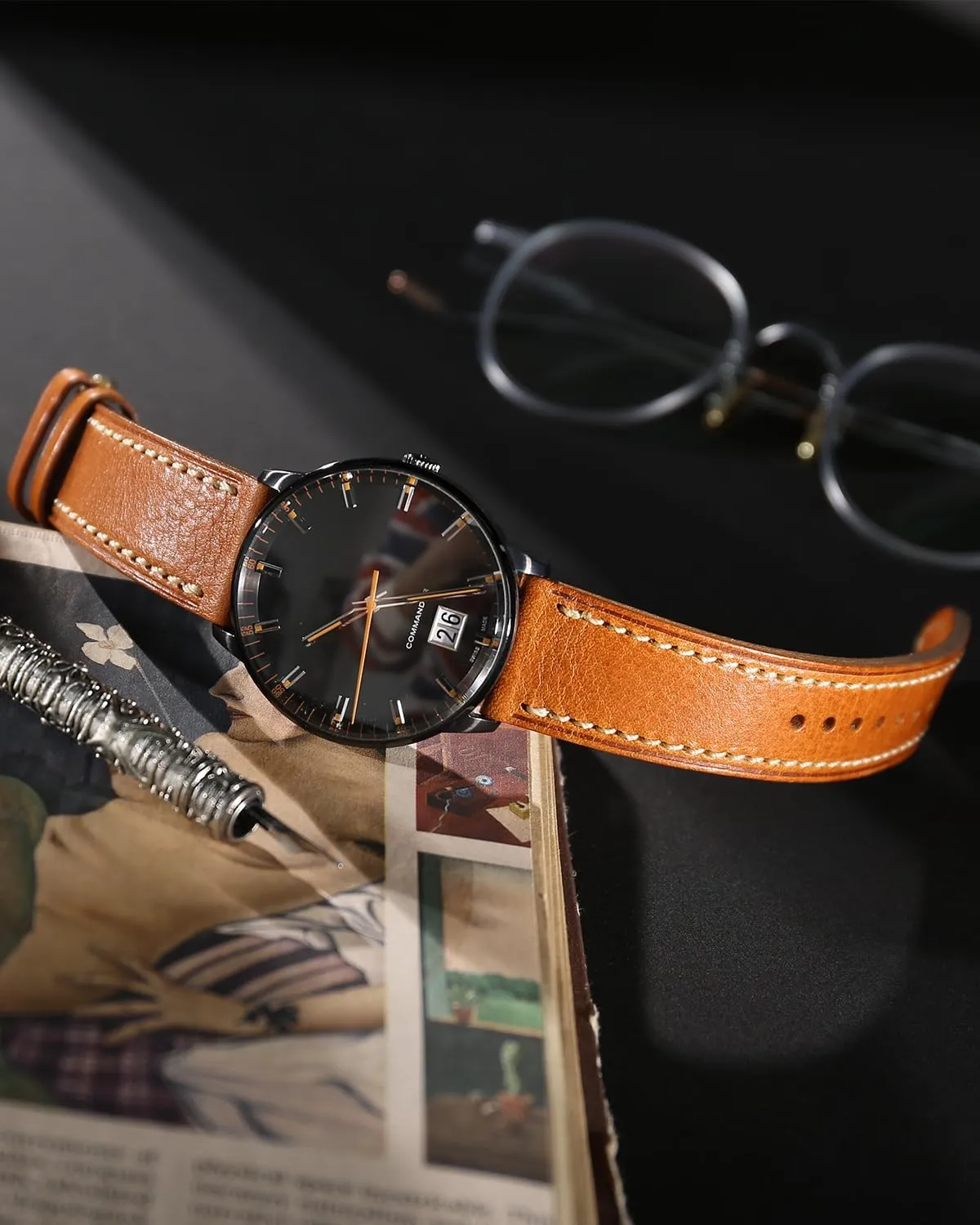 Bracelets 18/19/20/21/22/23/24/26mm for Men, Women perpetual demographic penalty expertise consolidate REZERO Leather Watch Bands, Handmade Watch Straps, Italian Top Grain Soft Leather Watch Bands Replacement, Vegetable-Tanned & Oil-Waxed Watch 