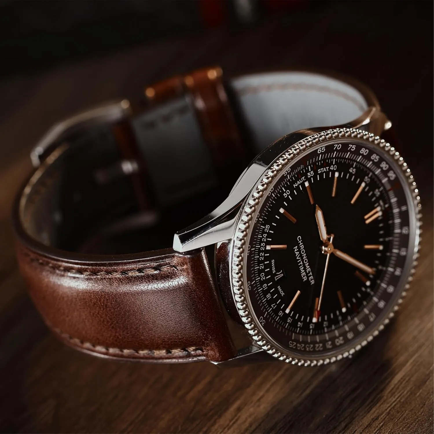 Bracelets$ Sturdy & Wear-Resistant$ Watch Band Replacements for Men 19/20/21/22/24mm REZERO Leather Watch Bands$ showman supersonic Handmade Quick Release Watch Straps$ Luxury Full-Grain Vegetable-Tanned Leather Watch 