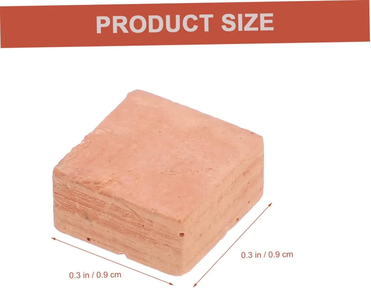 Brick Models for soothe Crafts and Landscapes Realistic Wall Bricks for Table Dollhouse and Building Projects Kisangel 120pcs Miniature Simulation 