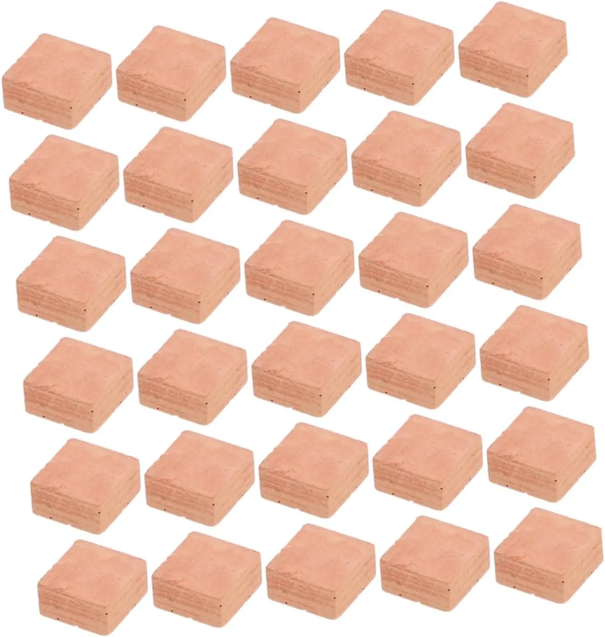Brick Models for soothe Crafts and Landscapes Realistic Wall Bricks for Table Dollhouse and Building Projects Kisangel 120pcs Miniature Simulation 