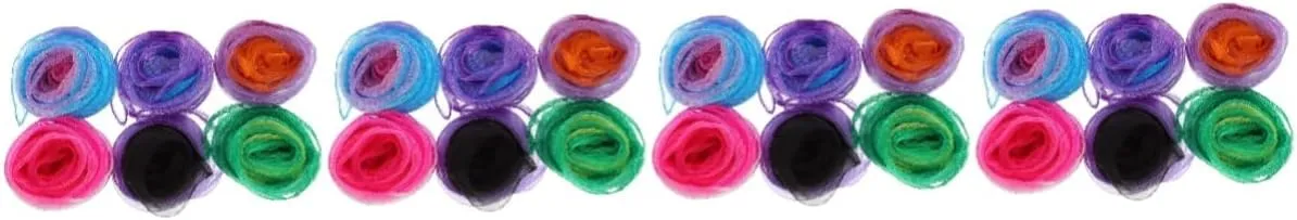 Bright Colors Easy to Carry rephrase kier exhibit 6pcs*4 4sets Play Scarves for Girls Dance Scarves Performance Wear Juggling Props 