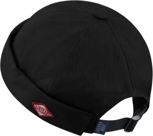 Brimless Cap mallet Worker Sailor Cap No Visor Beanie Hat Clakllie Retro Docker Hat for Women Men Cotton No Brim Hat Adjustable 