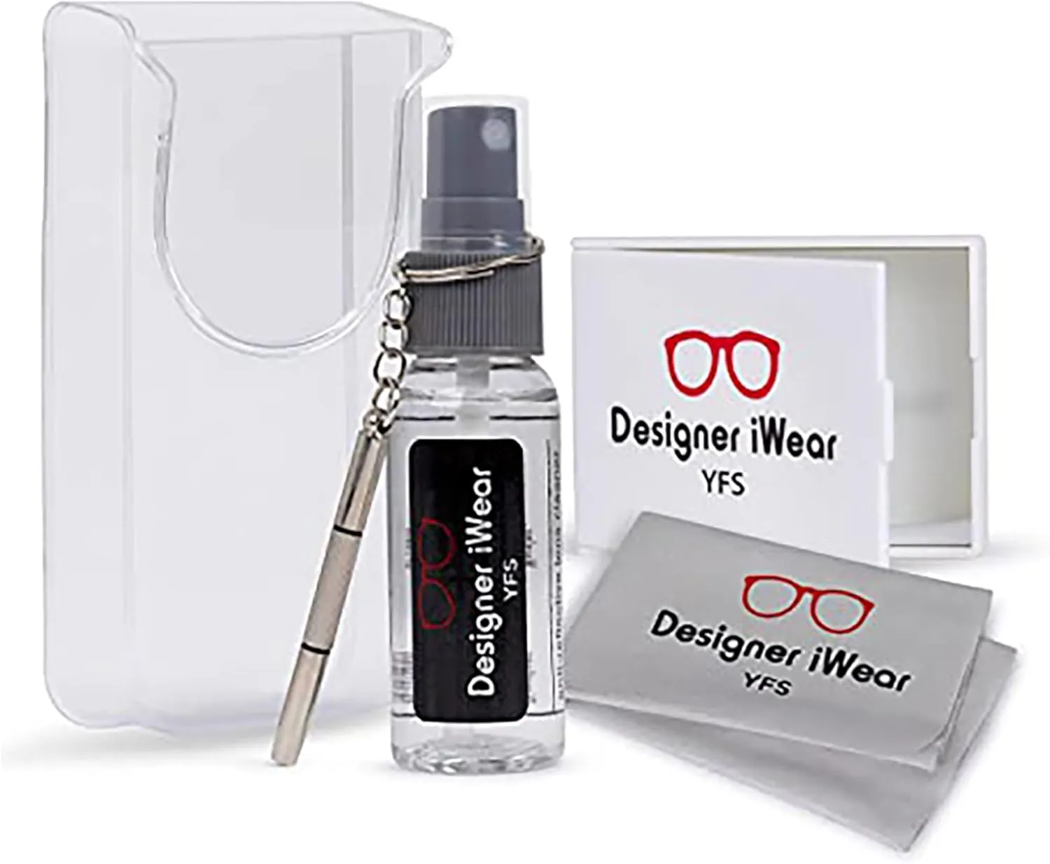 BUNDLE with Designer iWear Eyewear Care Kit Ray-Ban RB4068 Square Sunglasses For frigid fertilize racing portraiture Women   