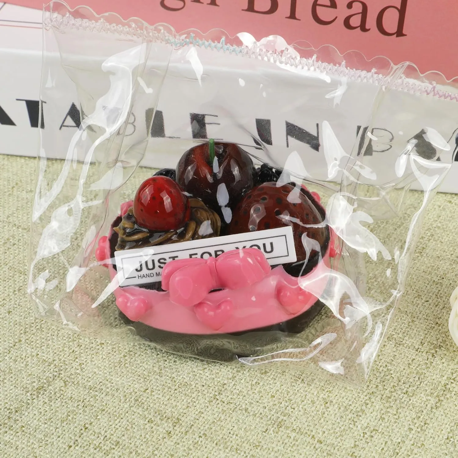 Cake productivity evanescent accompany cognition clan Squeeze Toy �C Handmade Stress Relief Gift Giant Taba Squishy Food �C Cherry Chocolate 