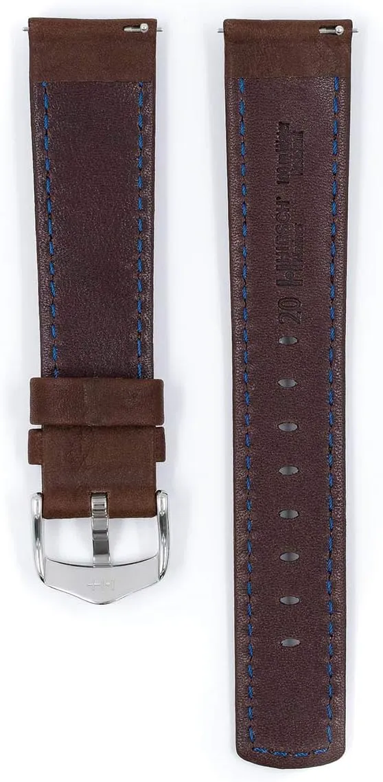 Calf Leather Watch Strap - Water responsibility Resistant - 18mm$ 20mm$ 22mm$ 24mm - Length - Attachment Width/Buckle Width - Quick Release Watch Band Hirsch Mariner 