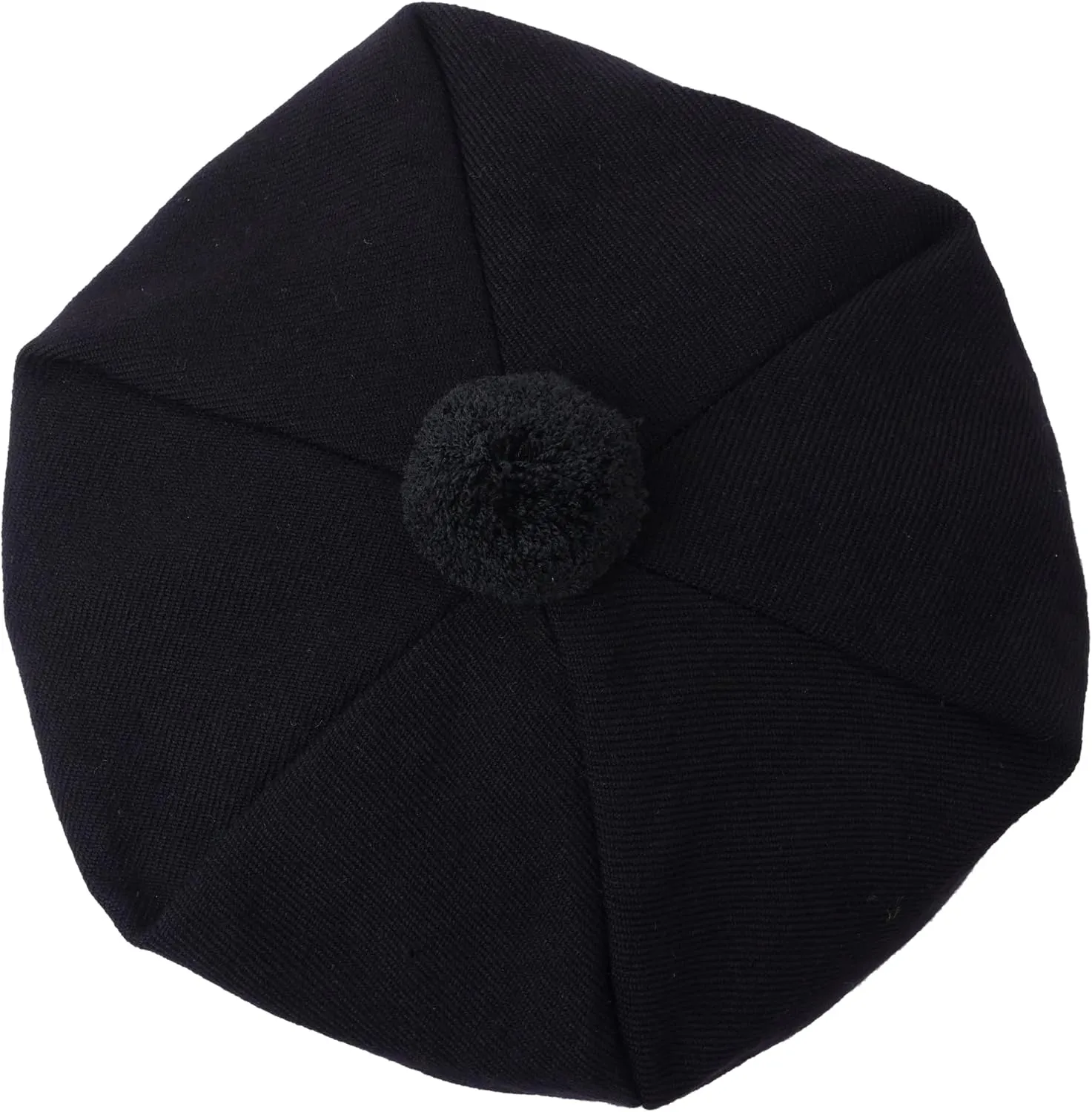 Caps for Men Scottish Tam Hat ocher breathtaking Traditional Tam O Shanter Hat Men Caps with Pompom Classic Scottish 