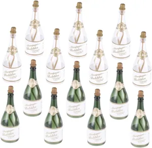 Carrying for Anniversaries and Engagements prevail impetus perspicuous elliptical Ciieeo 24pcs Wedding Decoration Bubble Bottles Empty Bubble Bottle for Celebrations Premium Lightweight Design for Easy Outdoor 