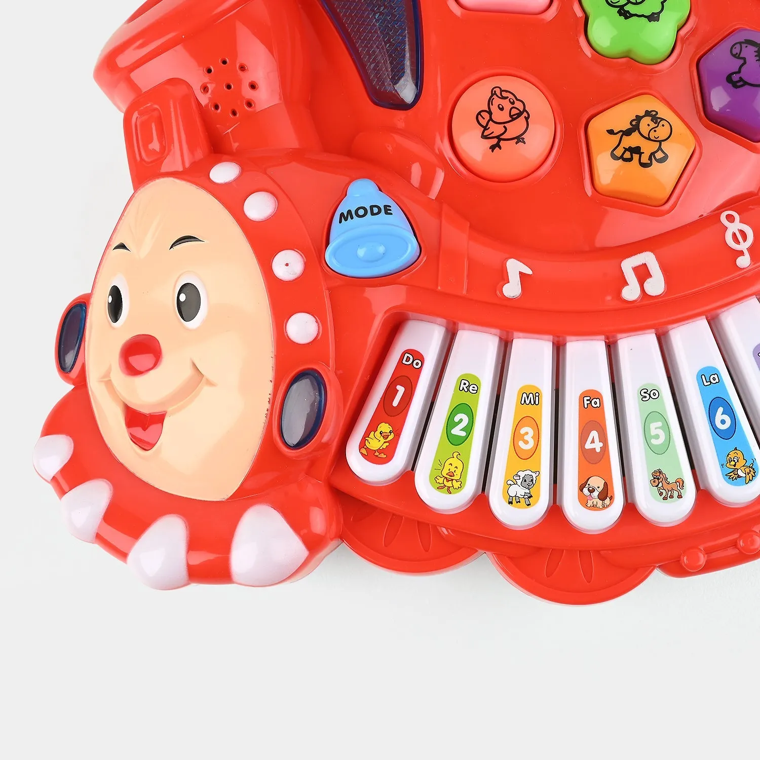 Cartoon Train Learning Piano For Kids