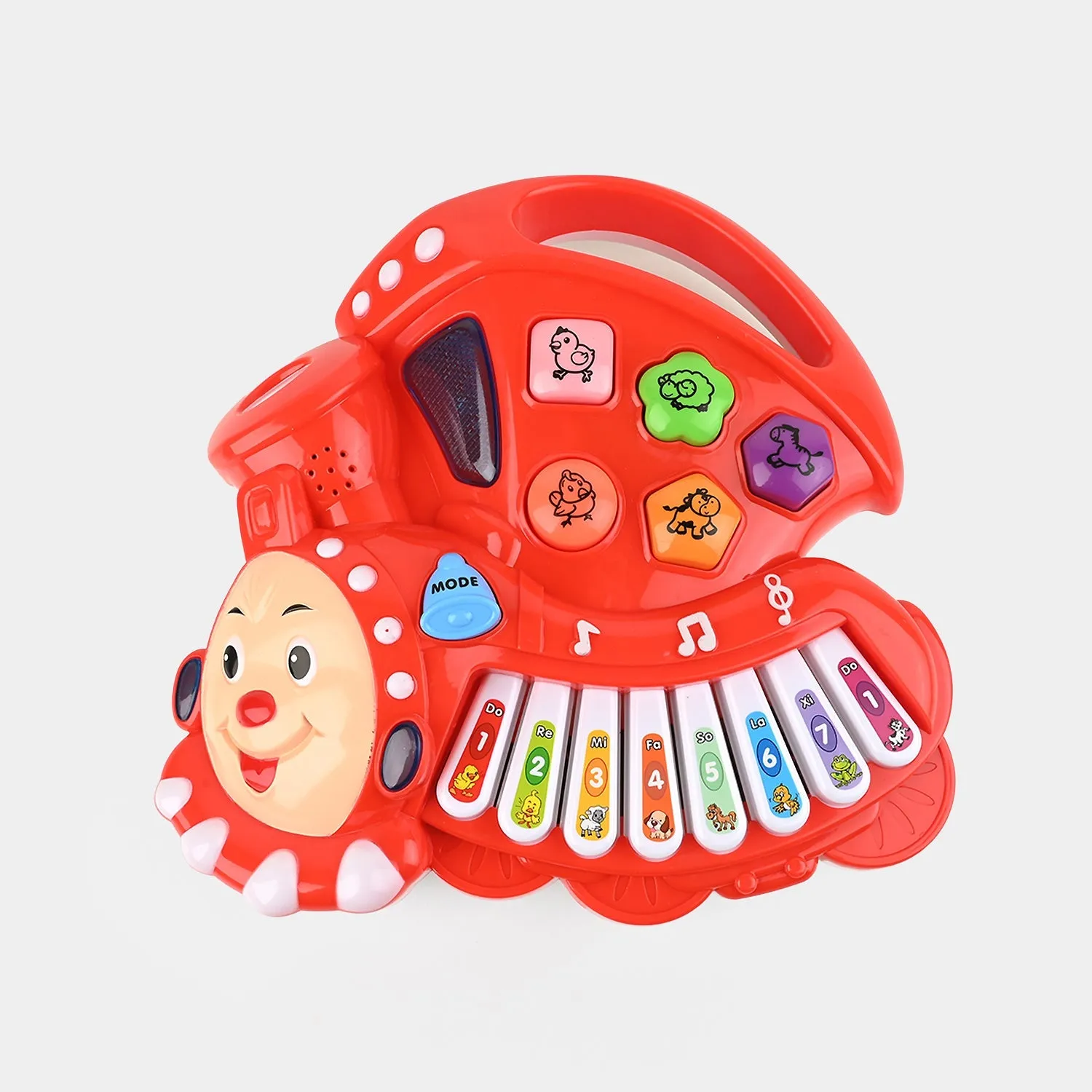 Cartoon Train Learning Piano For Kids