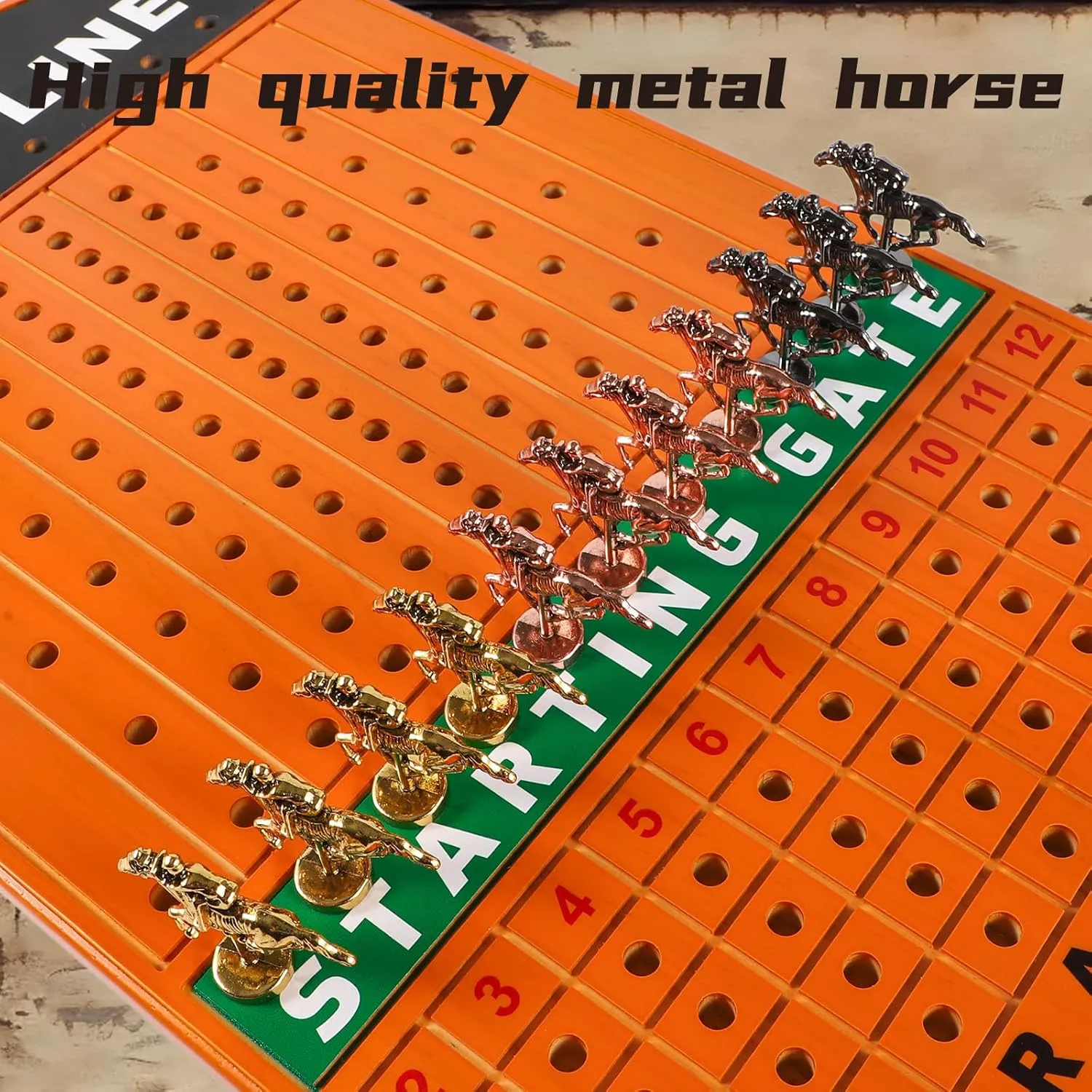 carving telescope herb setup resistance Racing Board Game Thicken Wood Horse Race Card and Dice Board Game Luxury Edition Set with 11 Metal Horses$2 Dices and 2 Boxes of Cards�� Large 21 inches Horse 