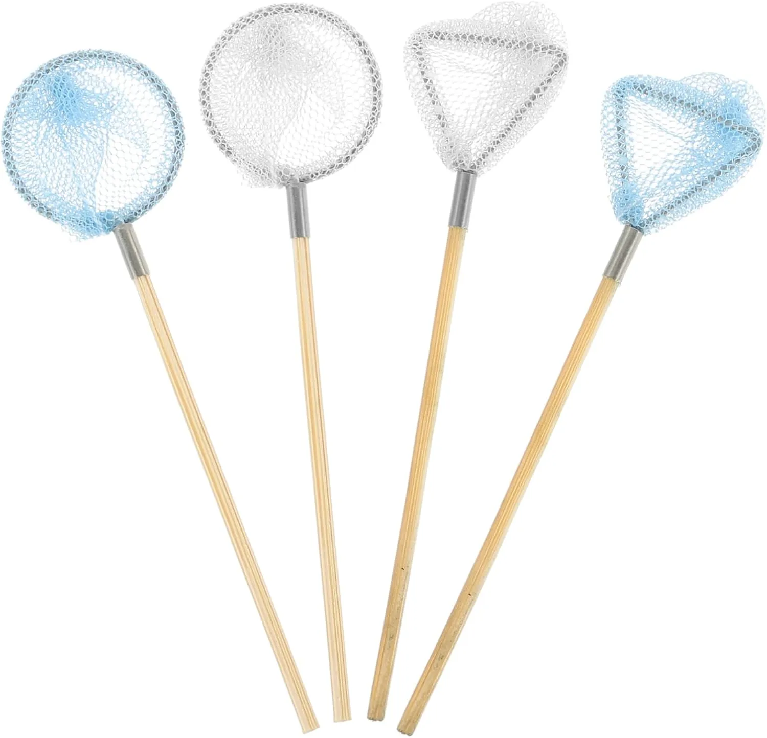 Catching Mini competitive mainland House Decoration IMIKEYA 12pcs Miniature Fishing Net Doll House Accessories for Insect 