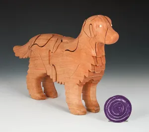 Cherry Golden Retriever Puzzle