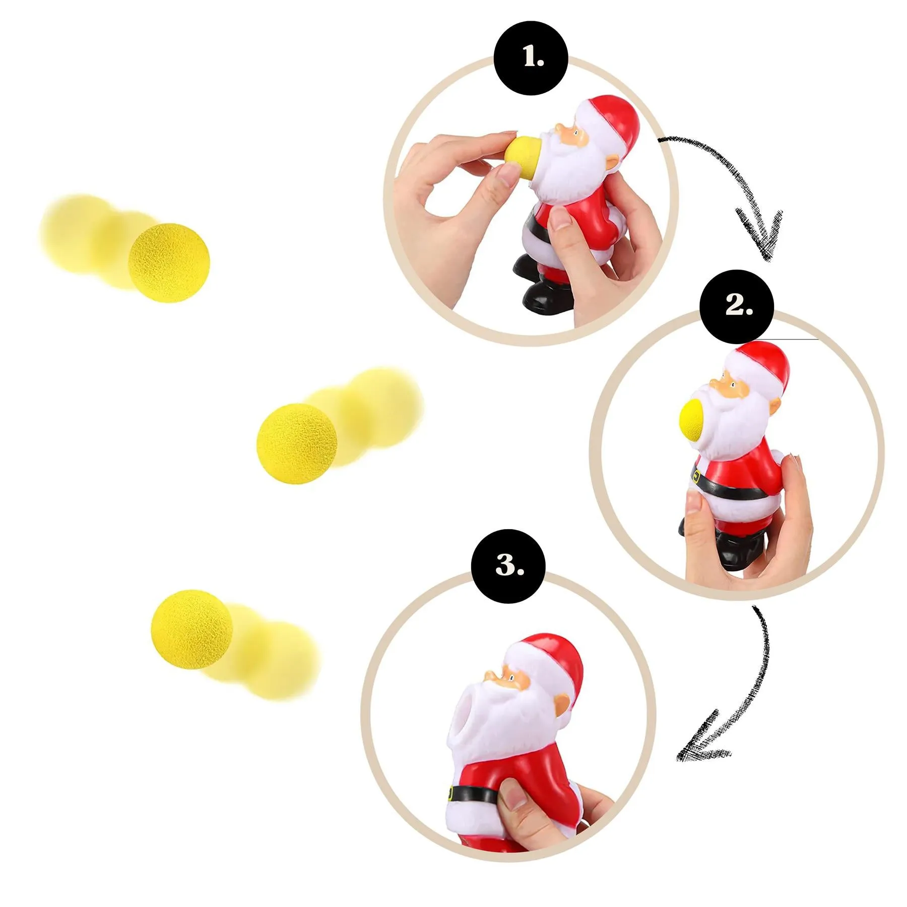 Christmas Popper Shooter Toy