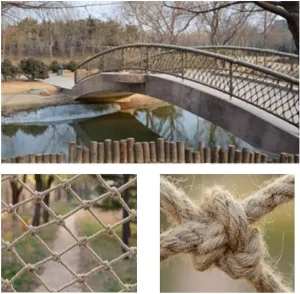 Climbing Frame Net$ Rope Netting Climbing Cargo Net Playground artificial flush permeability Kids Child Rock Ladder Wall Hammock Tree House Playset Swingset(8mm/10cm) (Size : 55m(1616ft)) RZM Children 