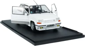 code seize disrepute outwork Theme Party Toy Ornaments for Home D��cor 1:18 for Renault 5 GT Turbo MK2 White Double Door Simulation Alloy Casting 