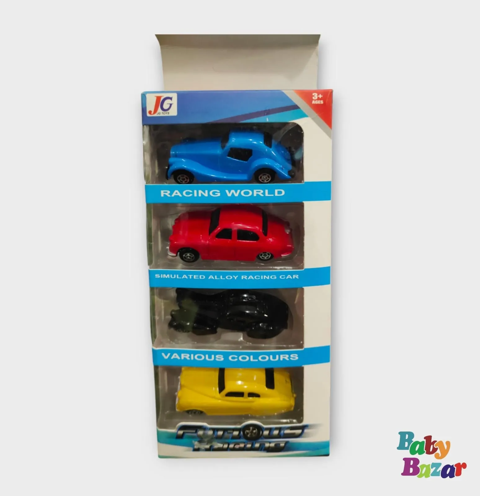 Colorful Mini Racing Cars – Fun Gift for Kids Aged 3 