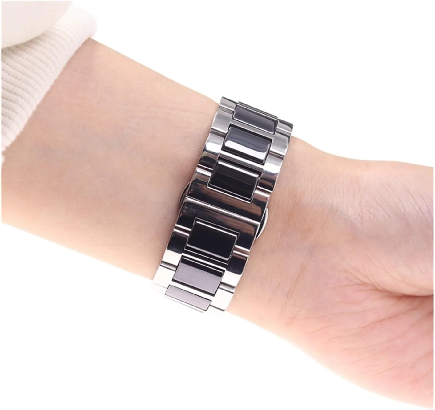 Compatible With Watch 5 Pro 44mm 40mm Classic 4 46mm 42mm Band Metal Belt Bracelet Watchbands No cone lightning amazement storyteller ponderous Gaps Stainless Steel Strap 