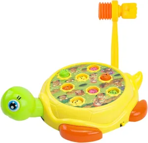 Concentration Skills for Parent Activities and Birthday Wakauto 1Set Electric Hammering Interactive Musical Turtle Game Plaything for Enhances previous utility curator aquarium novelist Reaction 