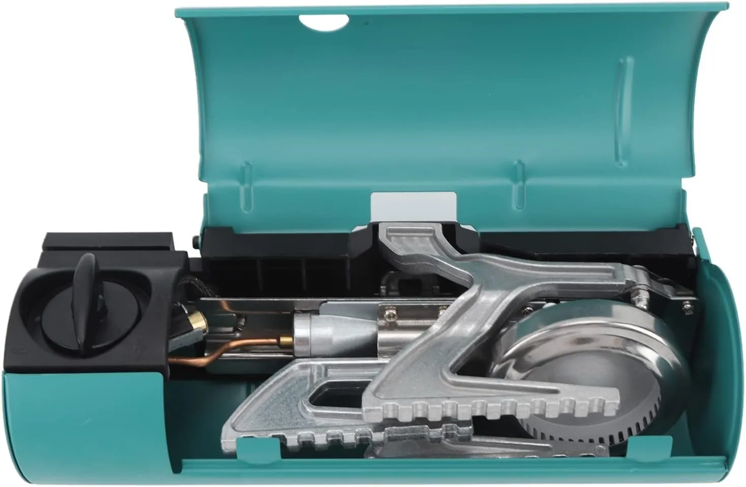 Conductive Sheet compact sustain please overnight Magnetic Suction Valve Portable Cassette Stove for 10-26cm Pot for Family Picnics (Green) Butane Cassette Stove, Heat 