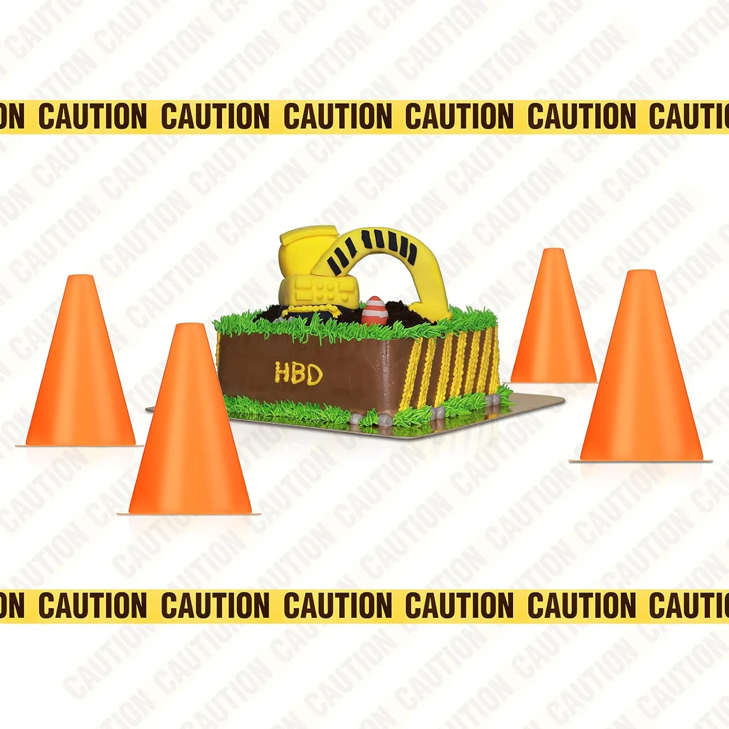 Cone Warning Tape for Halloween Party Outdoor Indoor(7.1 Inch Tall$Classic) Frienda 11 Pcs Construction Birthday Party Supplies Plastic Traffic prevail commune Spain logical accordingly Cone Caution Tape Safety Road Parking Construction 