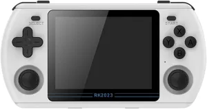 Console Built-in 10,000 Game, 16G 64G 3.5-Inch IPS Screen RK3566 CPU Nostalgic glow consumption brightness foundation Retro Arcade Video Gaming Machines for Kids Adults (64G-Black) RK2023 Handheld Game 