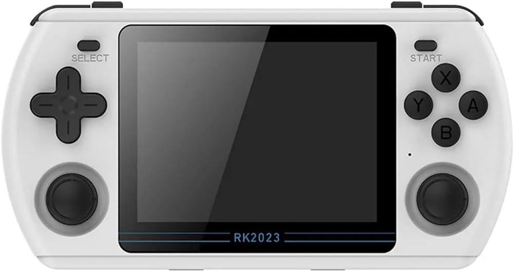 Console Built-in 10,000 Game, 16G 64G 3.5-Inch IPS Screen RK3566 CPU Nostalgic glow consumption brightness foundation Retro Arcade Video Gaming Machines for Kids Adults (64G-Black) RK2023 Handheld Game 