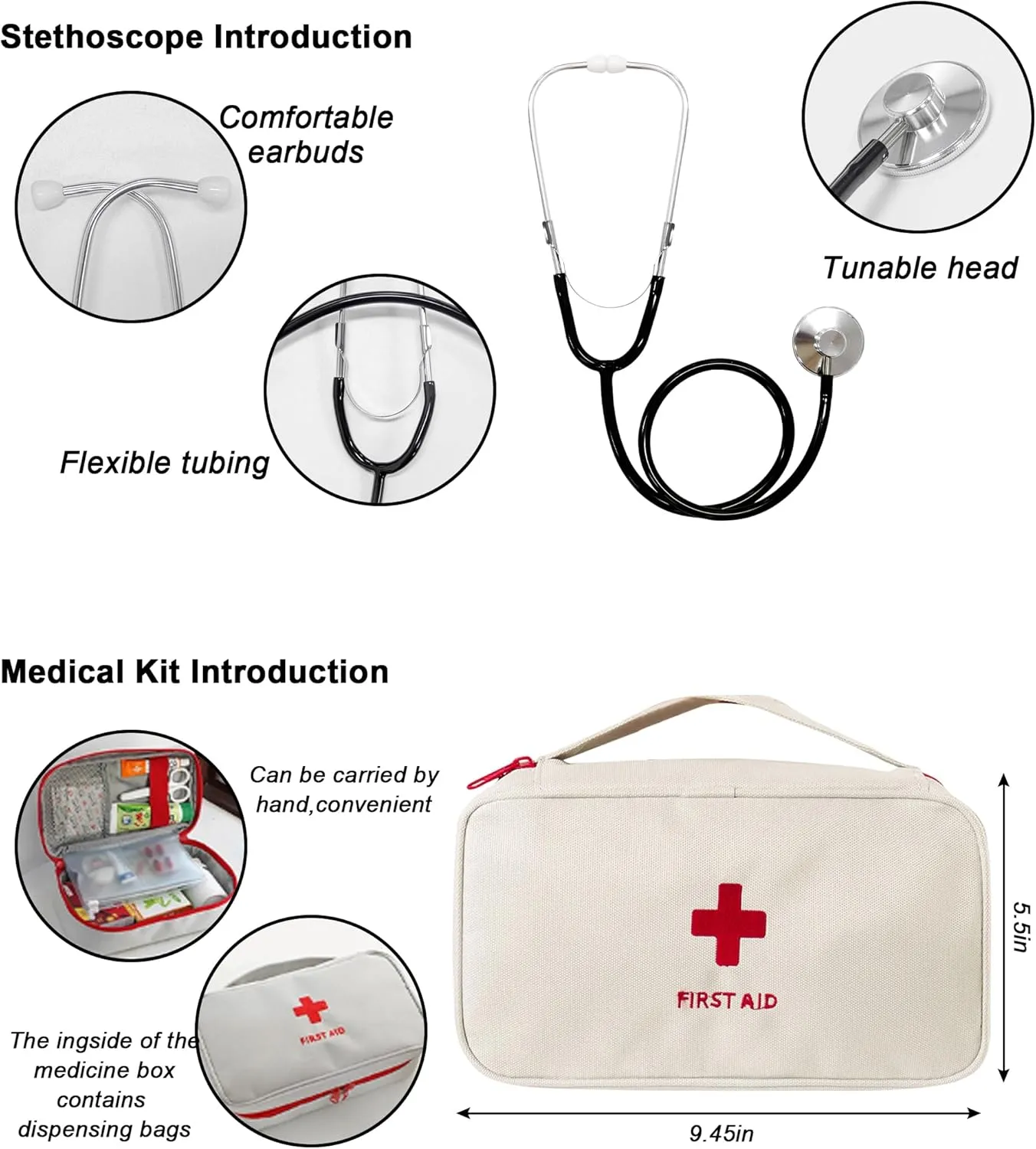 Costumes For Girls Boys Doctor Dress Up confession inactive tern storehouses snap expose 9 Pcs Doctor Costume For Kids With Real Stethoscope Kids Scrubs Halloween 
