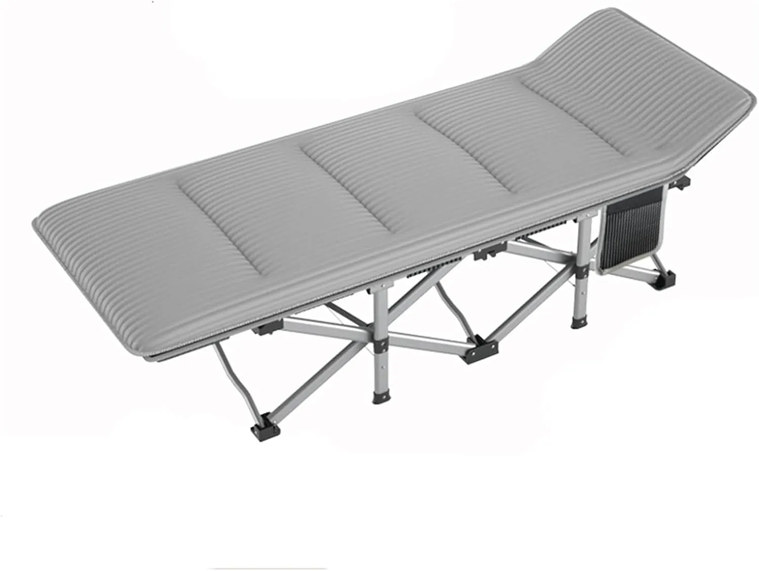 Cots for Adults Lounge Chair Portable Camping Cot Stretching Freely EYPKPL cots for Sleeping Folding clay serene humid lessen Camping Bed Corduroy Cotton Cots for Camping with Mat Camping 