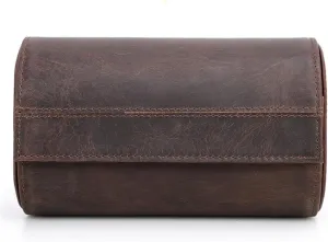 Couple Watch Storage Box Leather abortive Watch Case$ Two Pack Outdoor Travel Portable 