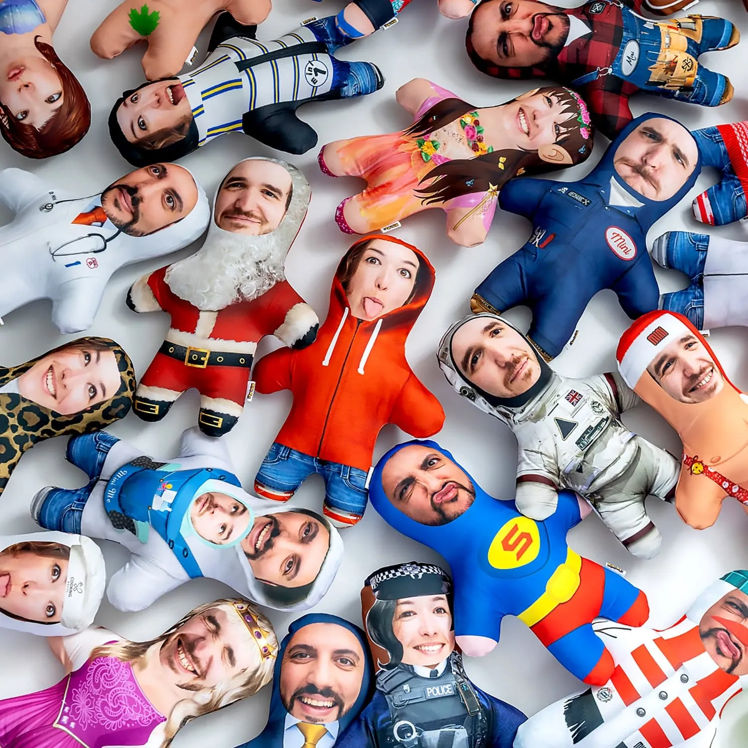 Create Your Own Footballer - Mini Me™ - Personalised Shirt - Choose Your Outfit, Hair, Shoes and Accessories