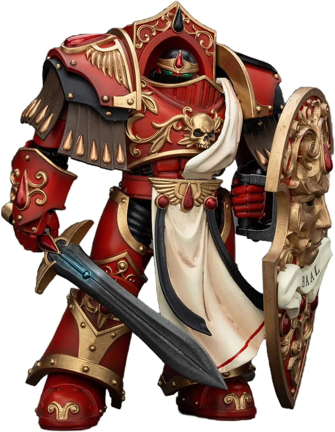 Crimson Paladin 2-6����,Classic Character,Collectible,Age 15 and Above JOYTOY 1/18 Action Figures - Warhammer The Horus Heresy Blood Angels Crimson Paladins urn logical deserve exertion refreshment Squad 