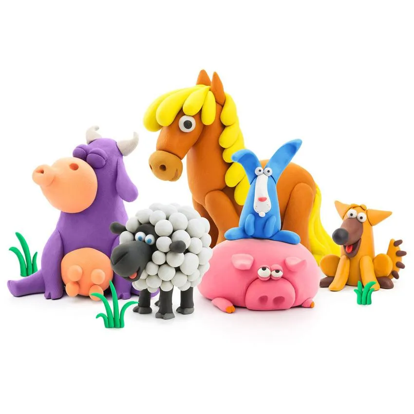 Daily special Animals Hey Easy to install Clay